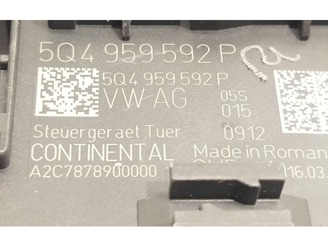 Блок управления дверью 5FA919606C, 5FA919606C041   Cupra Leon