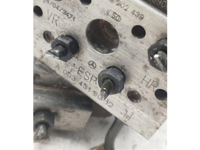 Jednotka ABS A0034318012, 0265202439 Mercede-Benz S W220 1999