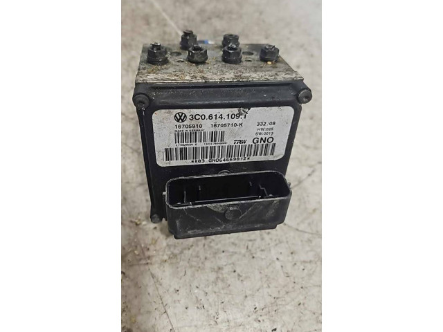 Блок АБС 3C0614109T, 16705710K   Volkswagen  PASSAT B6  2005 - 2010 года