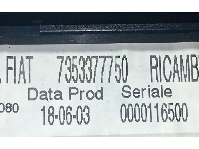 Блок управления климат-контролем 7353377750   Alfa Romeo 166