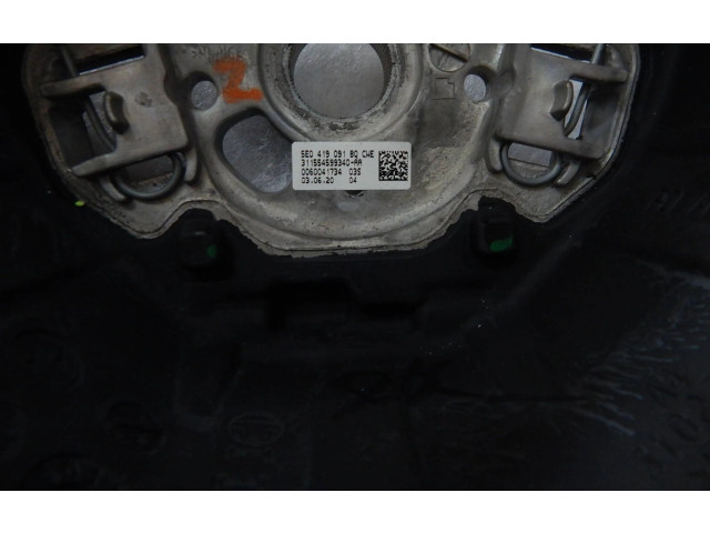 Руль Skoda Octavia Mk3 (5E) 2013 - 2019 года 5E0419091BQ