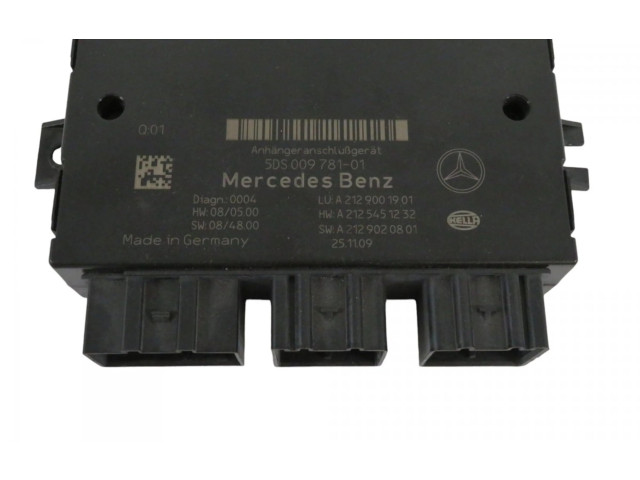 Řídící jednotka A2129001901, A2129001901 Mercedes-Benz E W212 2010