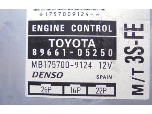 Řídící jednotka 89661-05250, 89661-05250 Toyota Avensis T220 2000