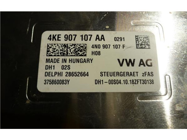 Блок управления двигателя 4KE907107AA, 4N0907107F   Audi A6 S6 C8 4K