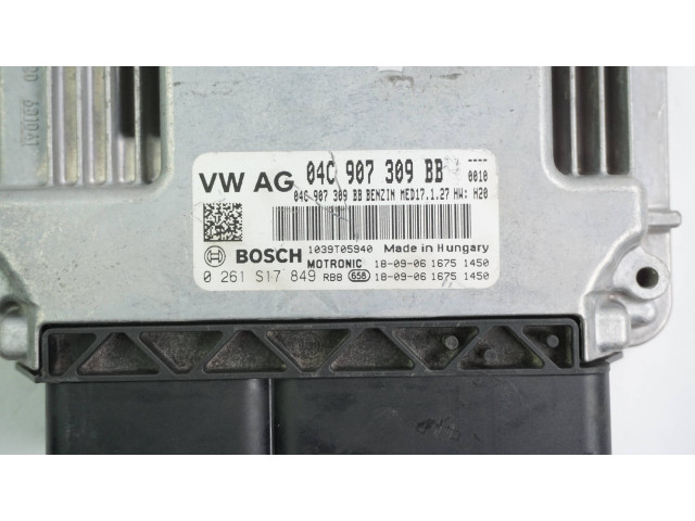 Блок управления двигателя 04C907309BB, 0261S17849   Skoda Karoq