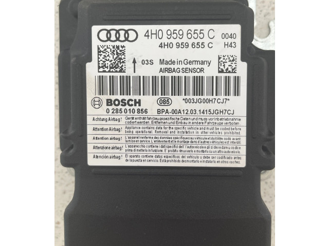 Блок подушек безопасности 4H0959655C, 0285010856 Audi A6 C7