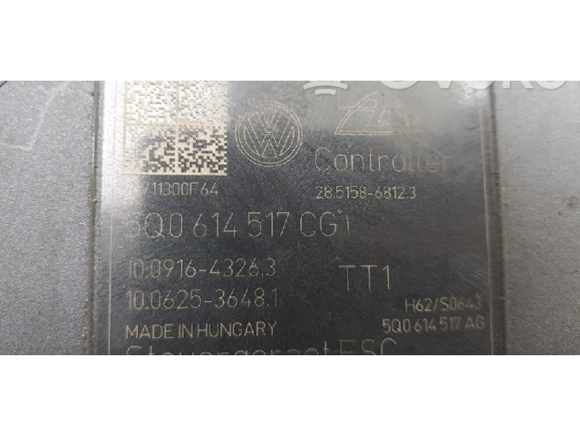 Блок АБС 5Q0614517CG, 5Q0614517CG   Audi  A3 S3 8V  2013 - 2019 года