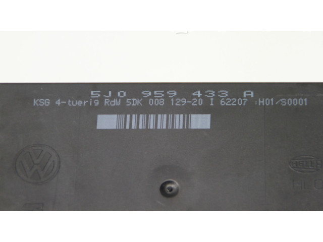 Блок комфорта 5J0959433A Skoda Fabia Mk2 (5J)