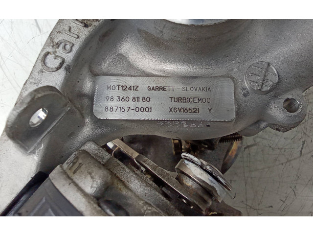 Turbodmychadlo Турбина 9836081180, MGT1241Z Opel Grandland X 1.2 1349