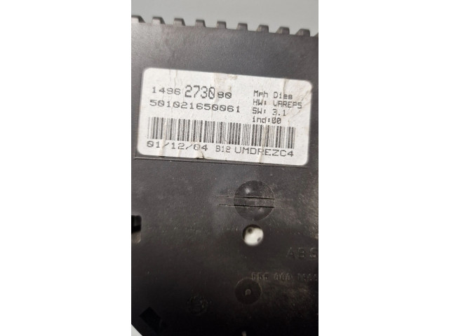 Панель приборов 1496273080, 501021650061   Peugeot 807       