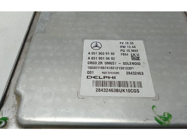 Řídící jednotka A6519009102 Mercedes-Benz E W212 2009