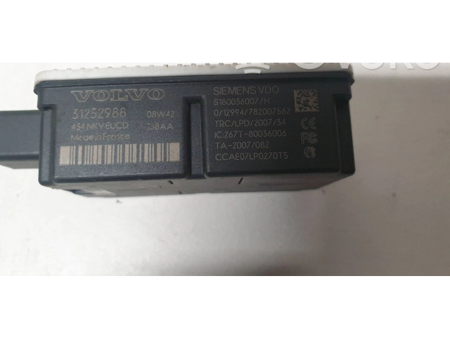 Блок управления центрального замка 31252988, S180036007   Volvo S80