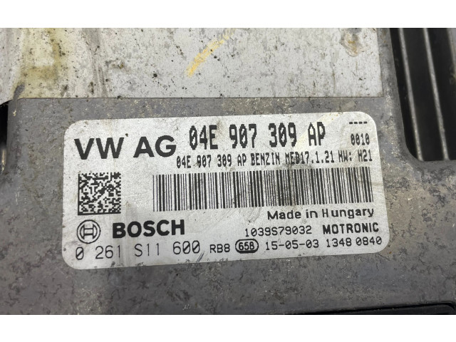 Блок управления двигателя 04E907309AP, 0261S11600   Volkswagen Jetta VI
