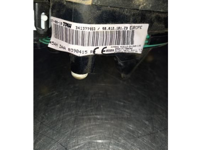 Подушка безопасности водителя 34137795D Citroen C4 Cactus