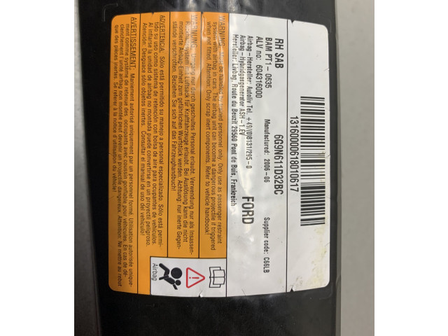 Подушка безопасности в сиденье 6G9N611D32BC Ford Galaxy