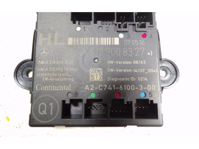 Блок управления A2129008327, A2129008327   Mercedes-Benz CLS AMG C219