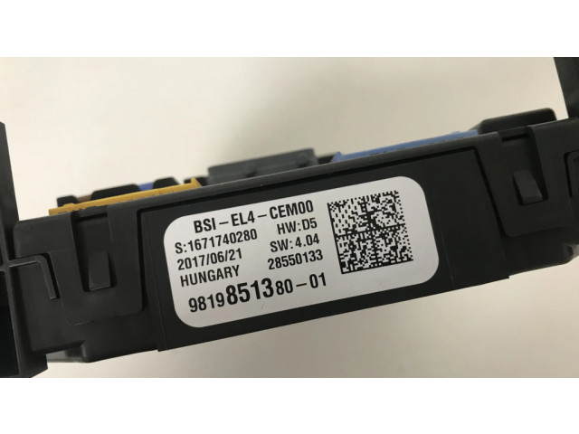 Блок предохранителей 9819851380, 981985138001 Citroen C4 Grand Picasso