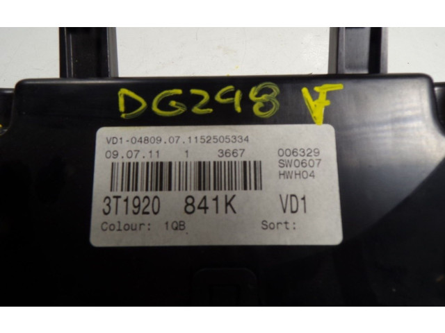 Панель приборов 3T1920841KKD0, 3T1920841K   Skoda Superb B6 (3T)       