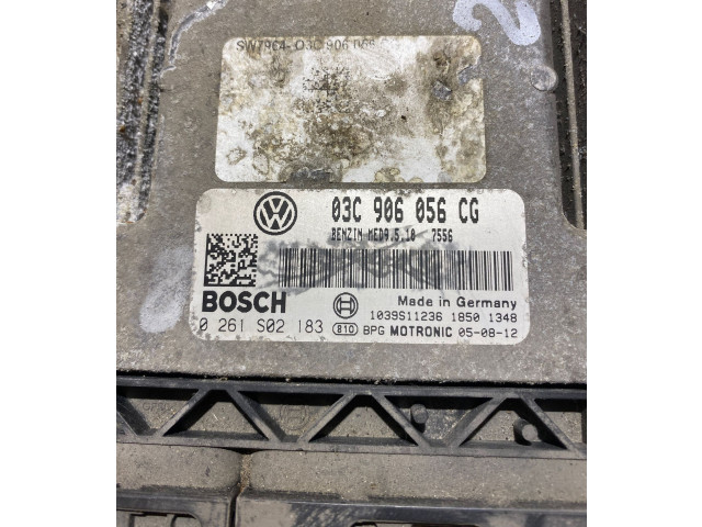 Блок управления двигателя 03C906056CG, 1039S11236 Volkswagen Jetta V
