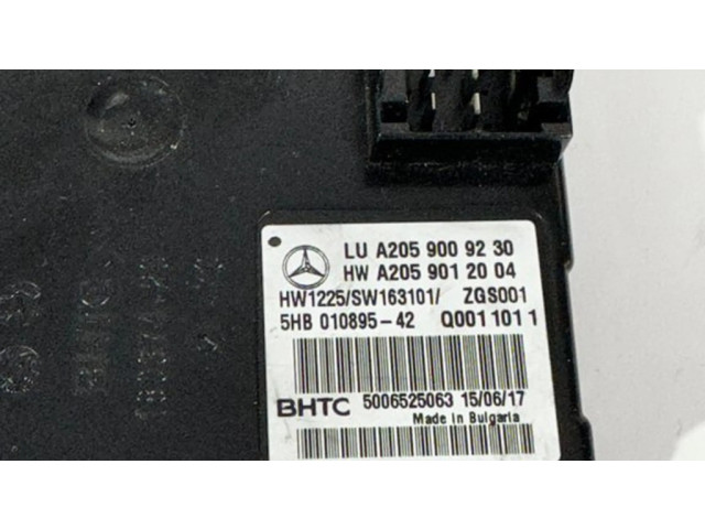 Блок управления кондиционера воздуха / климата/ печки (в салоне)