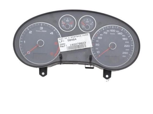 Панель приборов 8P0920932G   Audi A3 S3 A3 Sportback 8P       