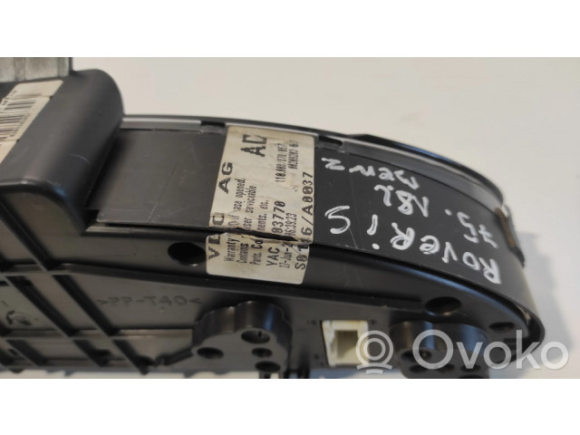 Přístrojová deska Rover 75 2000 03770, A0037