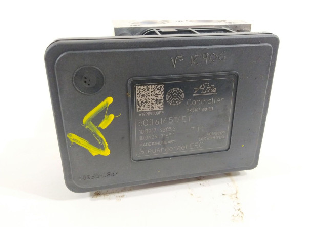 Блок АБС 5Q0614517ET   Skoda  Octavia Mk4  2019 -  года