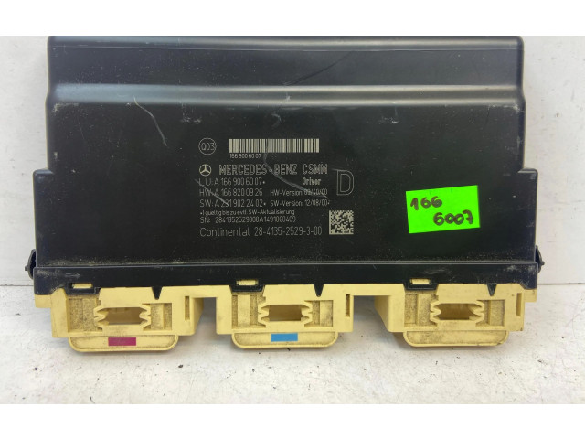 Řídící jednotka A1669006007 Mercedes-Benz ML W166 2015