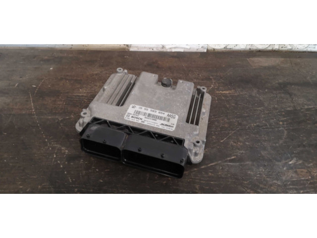 Блок управления двигателя E59, 0281018454   Opel Meriva B