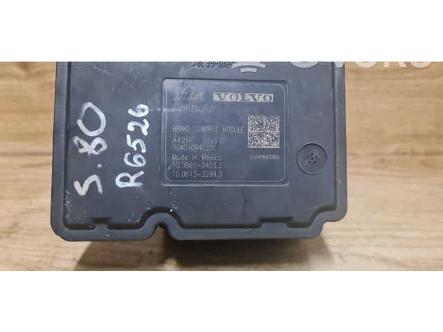 Блок АБС 10096104033, 10061332993   Volvo  S80  2007 - 2013 года