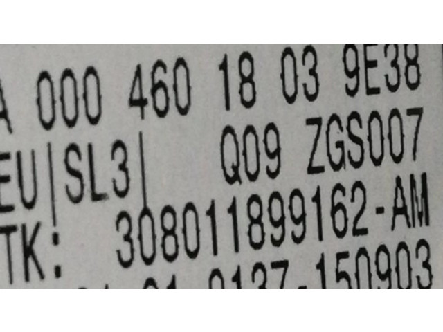 Volant Mercedes-Benz C W205 2015 A0004601803