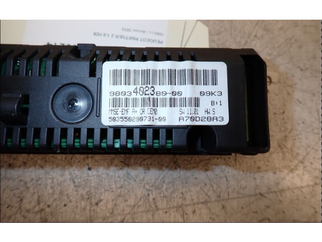 Дисплей 9822637880 Peugeot Partner