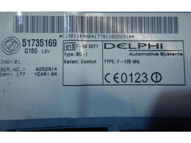 Vstřikovací lišta 51735169, 51735169   Fiat Punto (188)    188 