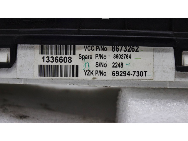 Панель приборов 8673262, 1336608   Volvo V70       