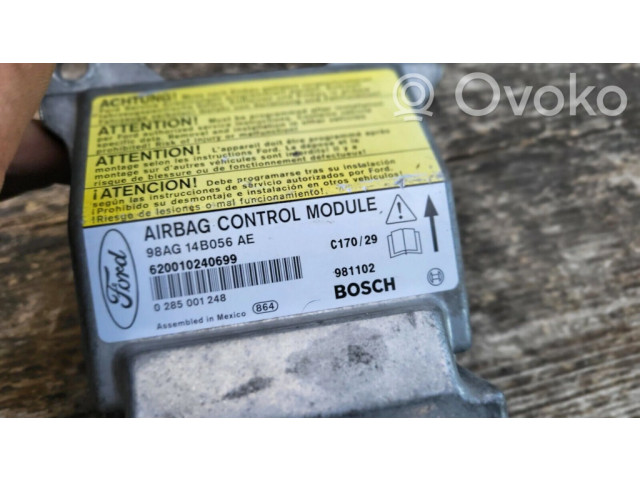 Блок подушек безопасности 0285001248 Ford Focus
