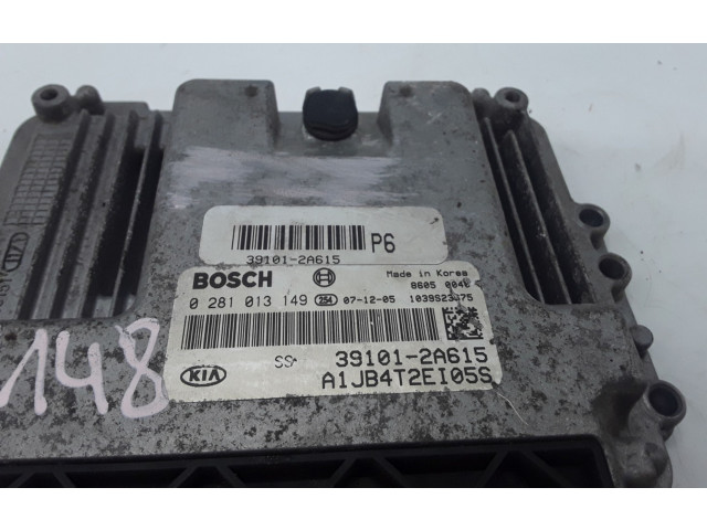 Блок управления двигателя 0281013149, 391012A615 KIA Rio