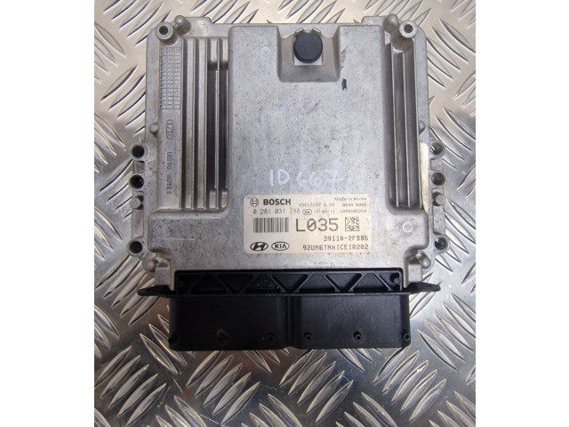 Řídící jednotka 391102FBB5, 1039S85250 KIA Sorento 2016