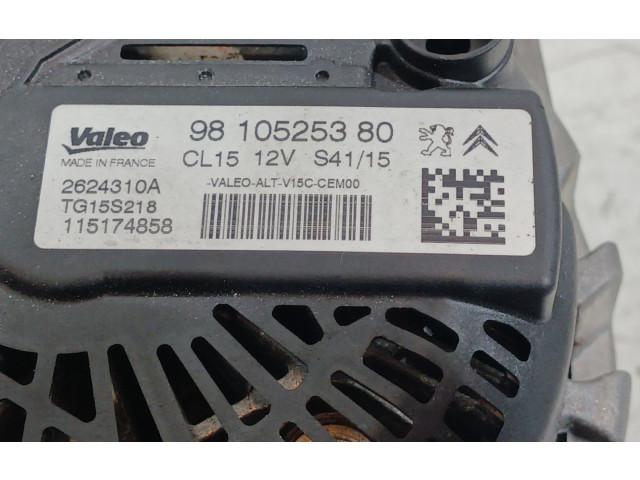 Генератор 9810525380, 65.000KMS Citroen Berlingo