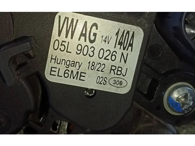 Генератор 05L903026N   Audi Q3 F3
