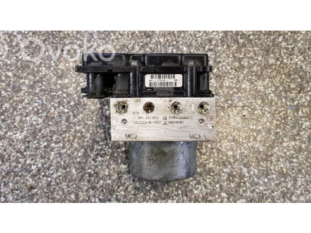 Блок АБС 0265231502, A4544200975   Mitsubishi  Colt CZ3  2006-2009 года