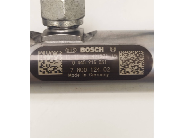 Vstřikovací lišta 7800124, 2427571 BMW 5 F10 F11 N57D30A