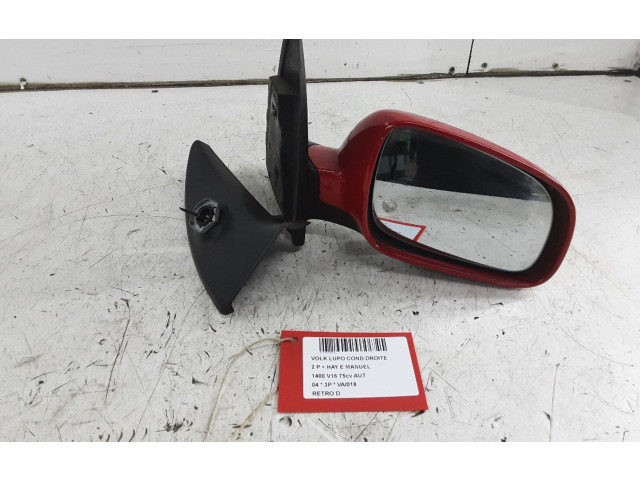 Зеркало (механическое) Volkswagen Lupo 1998 - 2005 года