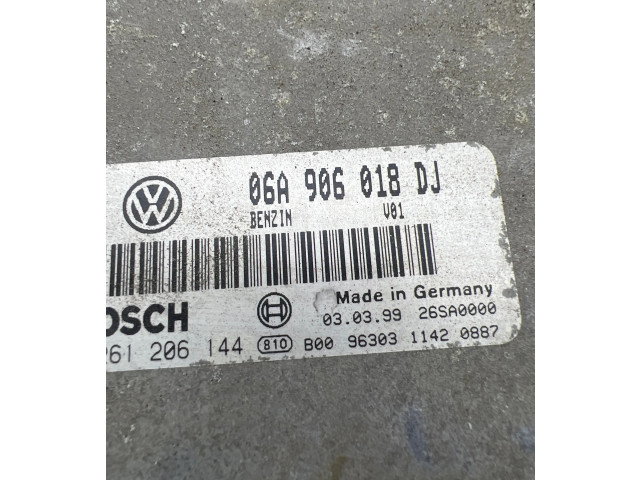 Блок управления двигателя 06A906018DJ, 26SA0000 Skoda Octavia Mk1 (1U)