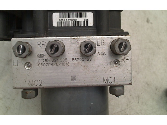 Pojistková skříňka Блок ABS 0265800598, 0265800598 Fiat Punto (199) 2007