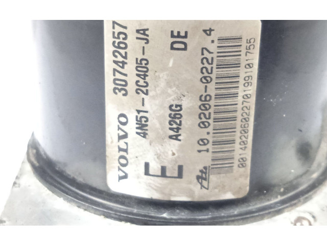 Блок управления АБС 30742657, 4N512C405JA Volvo V50