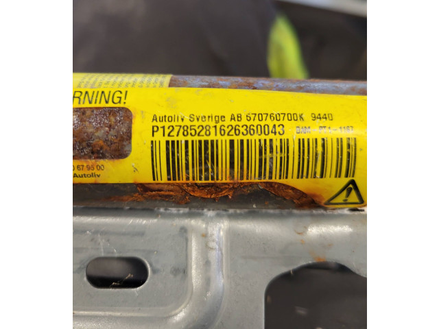 Боковая подушка безопасности 570760700K   Saab 9-3 Ver1