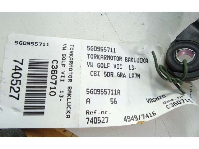 Моторчик заднего дворника 5G0955711A    Volkswagen Golf VII