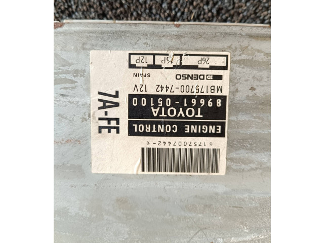 Řídící jednotka 8966105100, MB1757007442 Toyota Carina T190 1996