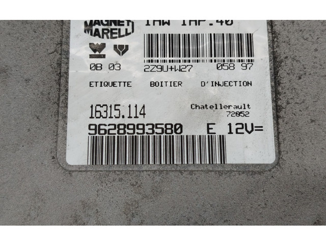 Řídící jednotka 9628993580   Citroen Berlingo 1997