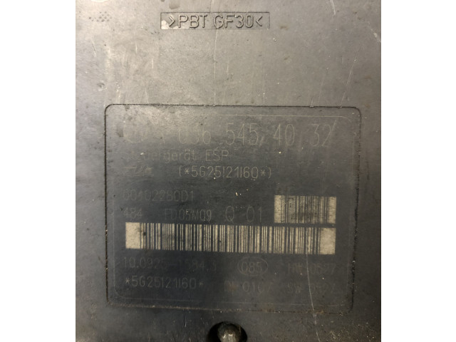Jednotka ABS A0064310312Q01, A0365454032 Mercedes-Benz C W203 2001